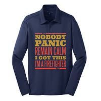 I Got This I'm A Firefighter Silk Touch Performance Long Sleeve Polo