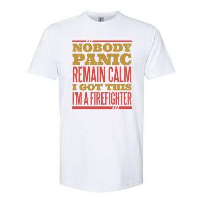 I Got This I'm A Firefighter Softstyle® CVC T-Shirt