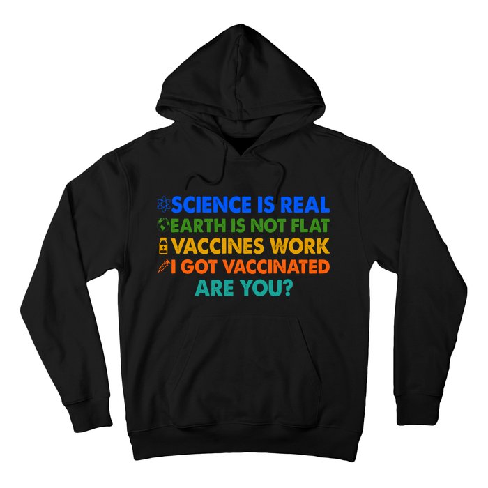 I Got Vaccinated Are You? Vaccine Shot Hoodie