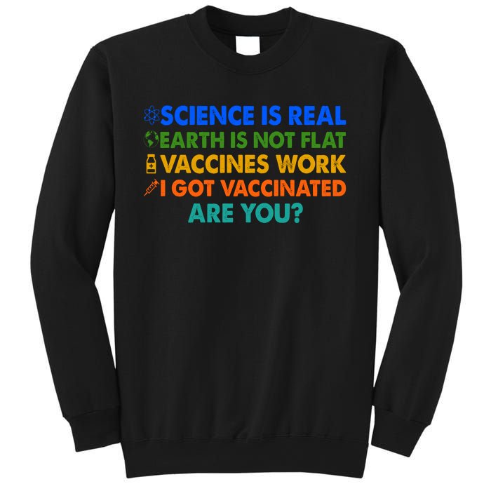 I Got Vaccinated Are You? Vaccine Shot Sweatshirt