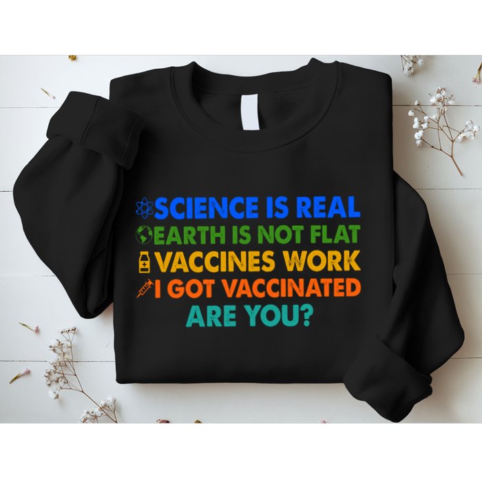 I Got Vaccinated Are You? Vaccine Shot Sweatshirt
