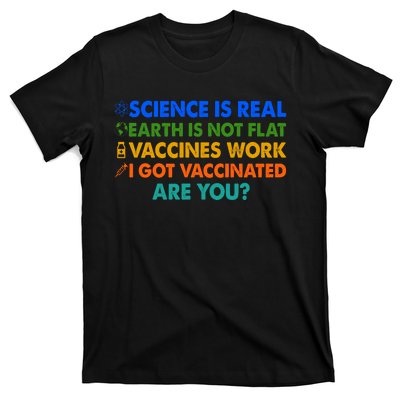 I Got Vaccinated Are You? Vaccine Shot T-Shirt