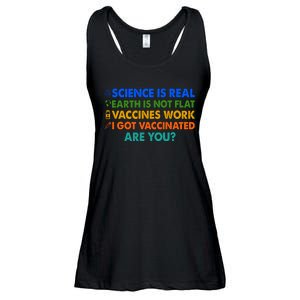 I Got Vaccinated Are You? Vaccine Shot Ladies Essential Flowy Tank