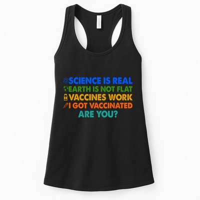 I Got Vaccinated Are You? Vaccine Shot Womens Tank Top