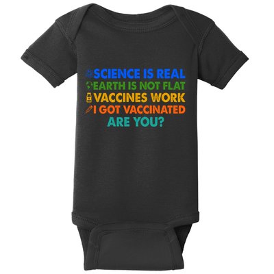I Got Vaccinated Are You? Vaccine Shot Baby Bodysuit