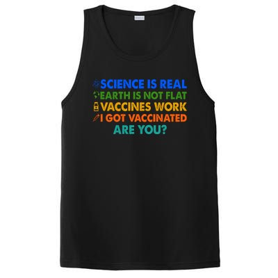 I Got Vaccinated Are You? Vaccine Shot PosiCharge Competitor Tank