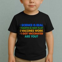 I Got Vaccinated Are You? Vaccine Shot Toddler T-Shirt