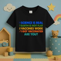 I Got Vaccinated Are You? Vaccine Shot Toddler T-Shirt