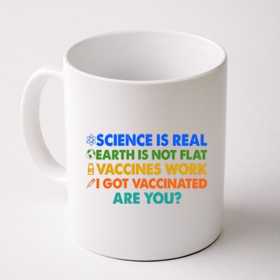 I Got Vaccinated Are You? Vaccine Shot Coffee Mug