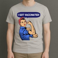 I Got Vaccinated We Can Do It Girl T-Shirt