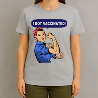 I Got Vaccinated We Can Do It Girl T-Shirt