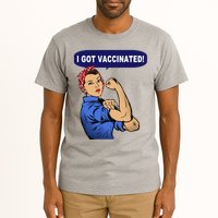 I Got Vaccinated We Can Do It Girl Tall T-Shirt