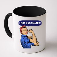 I Got Vaccinated We Can Do It Girl Mug