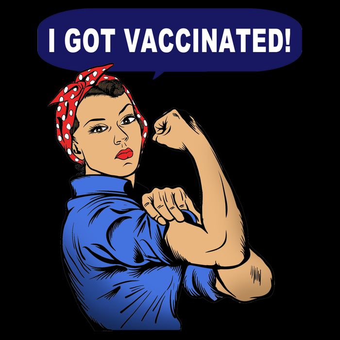I Got Vaccinated We Can Do It Girl Bag