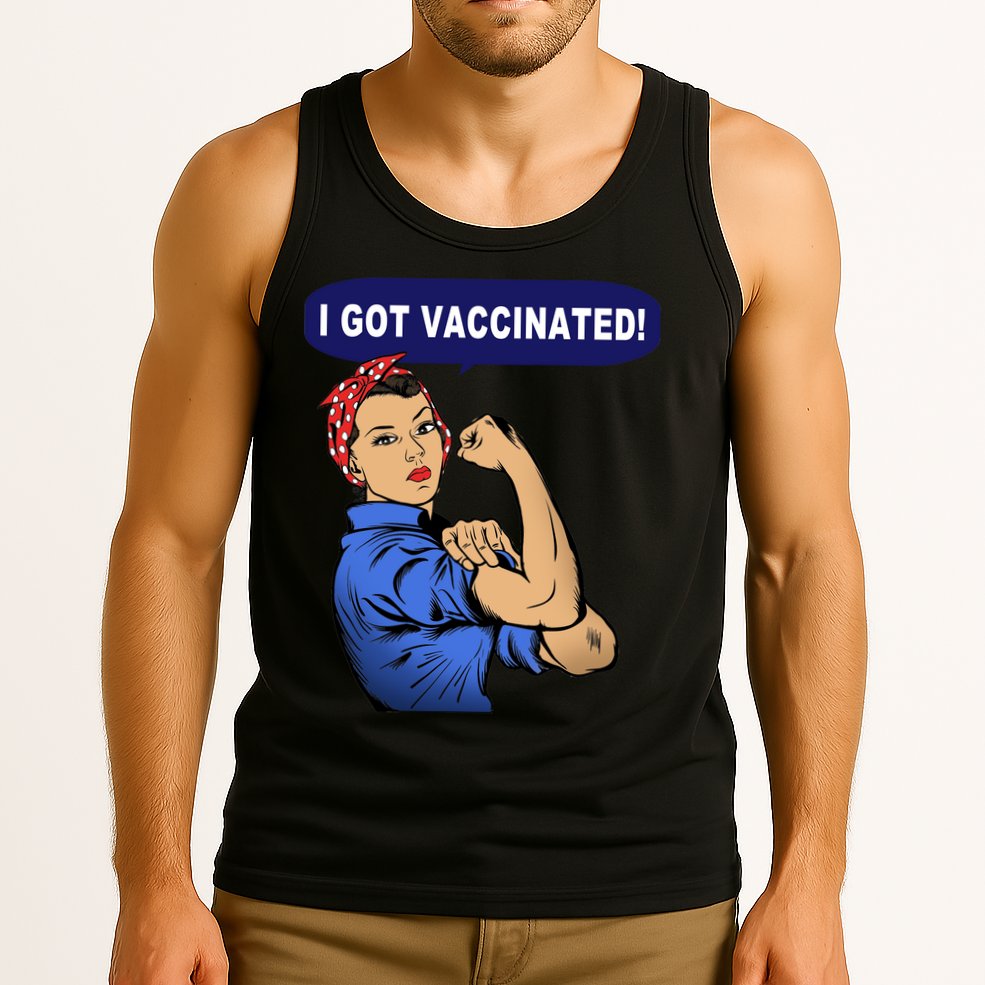 I Got Vaccinated We Can Do It Girl Tank Top