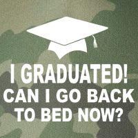 I Graduated! Can I Go Back To Bed Now? Legacy Tie Dye Trucker Hat