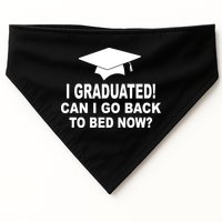I Graduated! Can I Go Back To Bed Now? USA-Made Doggie Bandana