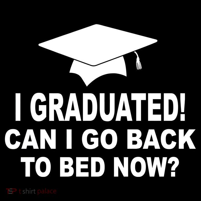 I Graduated! Can I Go Back To Bed Now? Flatbill Hat