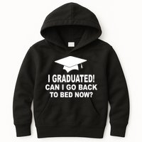 I Graduated! Can I Go Back To Bed Now? Kids Hoodie