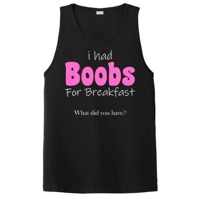 I Had Boobs For breakfast PosiCharge Competitor Tank