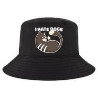 I Hate Dogs Cat Lover Funny Meme Cool Comfort Performance Bucket Hat