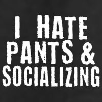 I Hate Pants And Socializing 15oz Campfire Ceramic Mug