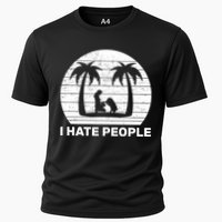 I Hate People Beach Bum Cooling Performance Crew T-Shirt