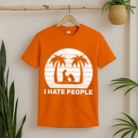 I Hate People Beach Bum T-Shirt