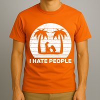 I Hate People Beach Bum T-Shirt