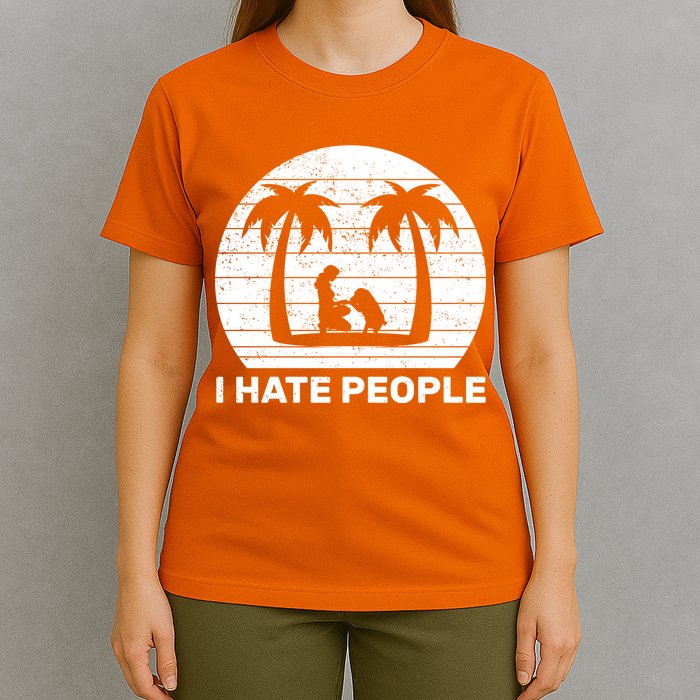 I Hate People Beach Bum T-Shirt