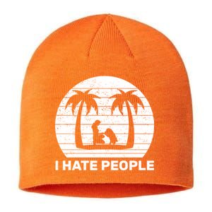 I Hate People Beach Bum Sustainable Beanie