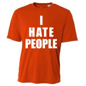 I Hate People Bold Cooling Performance Crew T-Shirt