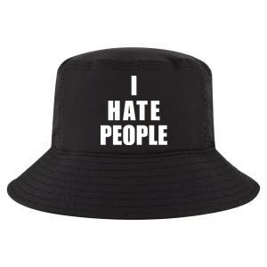 I Hate People Bold Cool Comfort Performance Bucket Hat