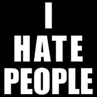 I Hate People Bold Cooling Performance Crew T-Shirt