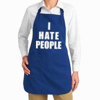 I Hate People Bold Apron