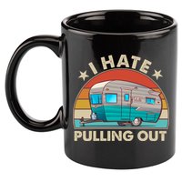 I Hate Pulling Out Camper Trailer  11oz C Handle Ceramic Mug