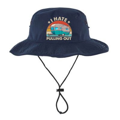 I Hate Pulling Out Camper Trailer  Bucket Hat