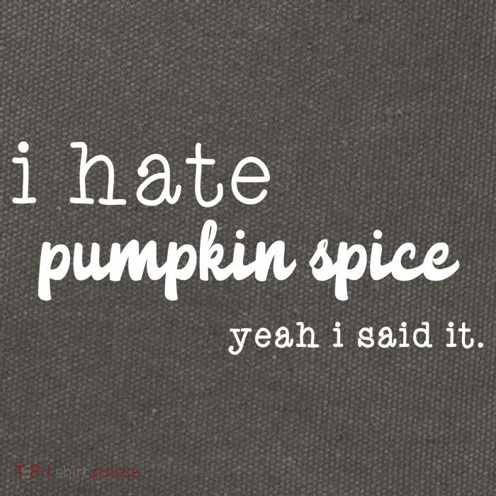 I Hate Pumpkin Spice Yeah I Said It Cotton Canvas Backpack