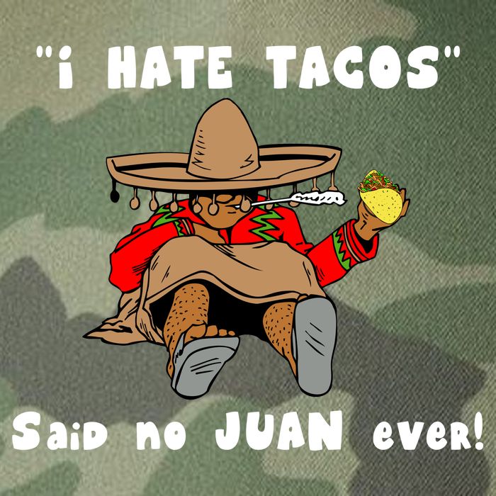 I Hate Tacos Said No Juan Ever Legacy Tie Dye Trucker Hat