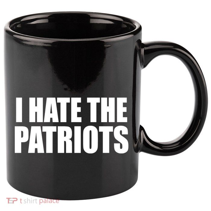 I Hate The Patriots 11oz C Handle Ceramic Mug