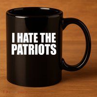 I Hate The Patriots 11oz C Handle Ceramic Mug