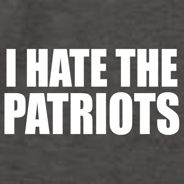 I Hate The Patriots Vector Backpack