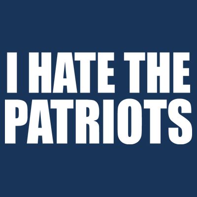 I Hate The Patriots T-Shirt