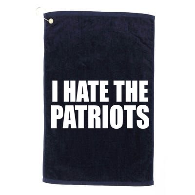 I Hate The Patriots Golf Towel