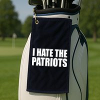 I Hate The Patriots Golf Towel