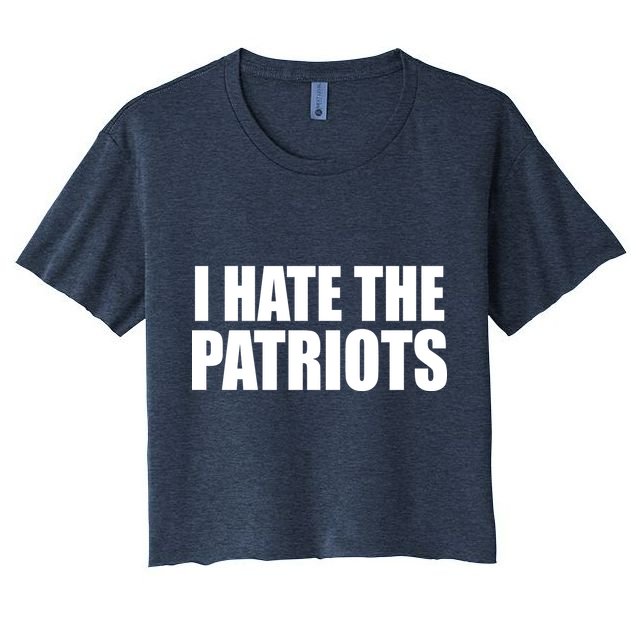 I Hate The Patriots Crop Top
