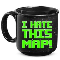I Hate This Map Funny Gamer 15oz Campfire Ceramic Mug