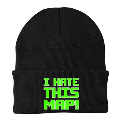 I Hate This Map Funny Gamer Beanie
