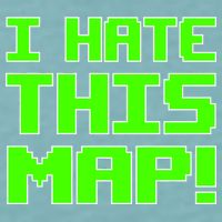 I Hate This Map Funny Gamer Sueded Cloud Jersey T-Shirt