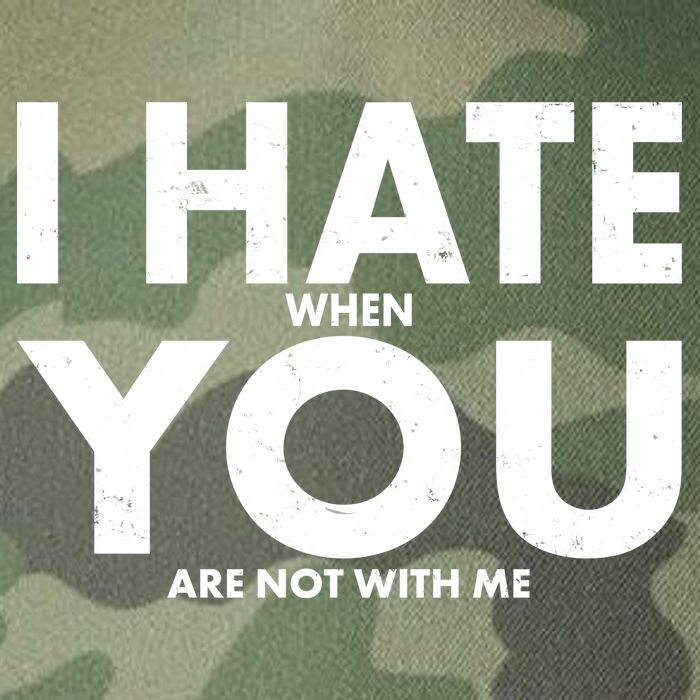 I Hate When You Are Not With Me Legacy Tie Dye Trucker Hat